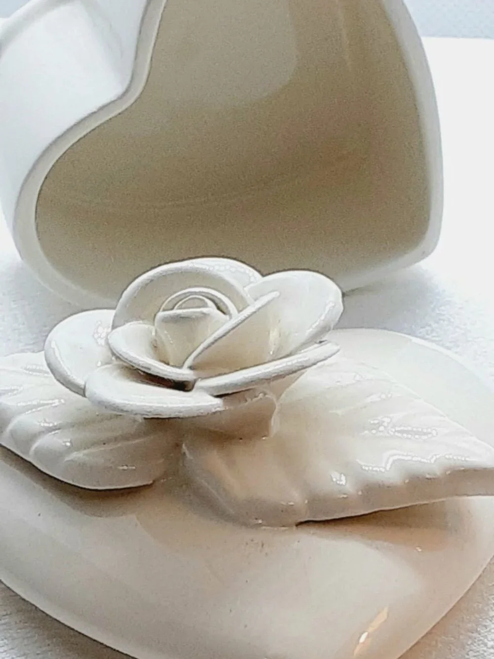 NEW Mud Pie Heart Bridal Cake Topper